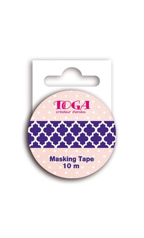 Masking Tape motif indgo/blanco- 10m