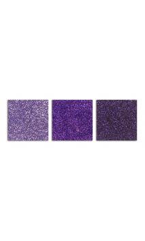 Surtido3 Saleros de purpurina extra fina violeta