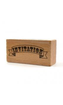 Sello madera invitation 2