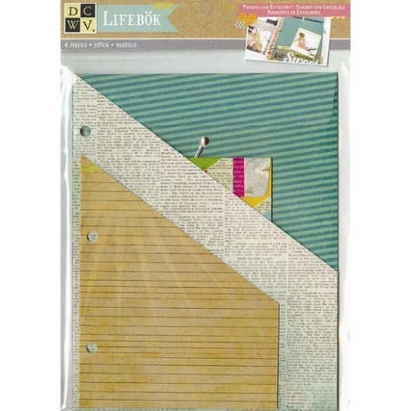 Db Large Pockets and Envelopes Dcwv