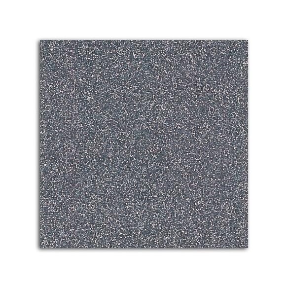 Glitter papel adhesivo 30x30 - Antracita 10f.