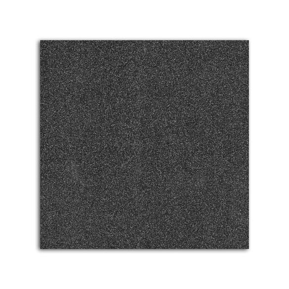 Glitter papel adhesivo 30x30 - Negro 10f.