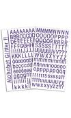 Glitter alfabeto St-Germain-des-Prés - Violeta