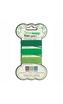 SewEasy Floss - Greens