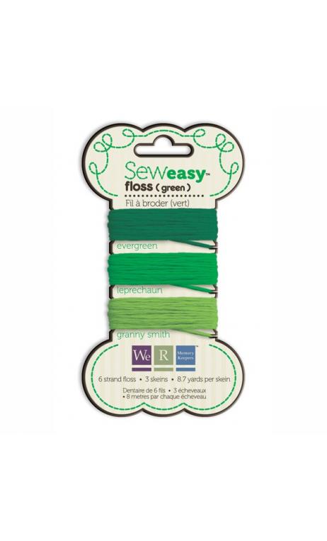 SewEasy Floss - Greens
