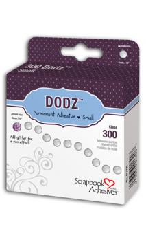 Dodz - 300 pastillas adhesivas 6mm permanente
