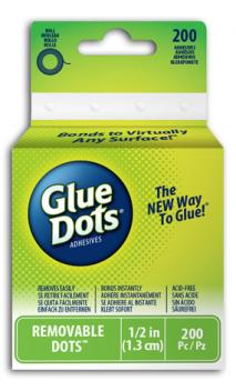 200 glue dots® reposicionables (13mm)