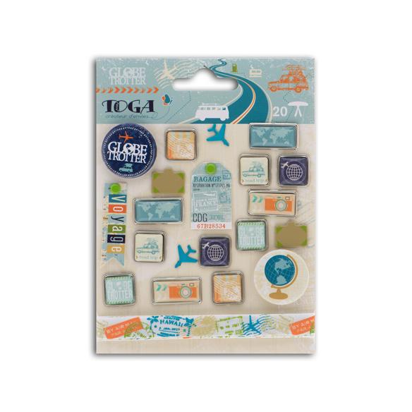 Conjunto embellecedores globe trotter