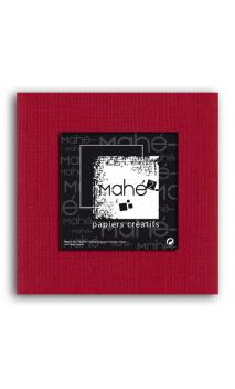 Mahé2-Tintado en masa 30x30 - rojo cereza 1 hoja