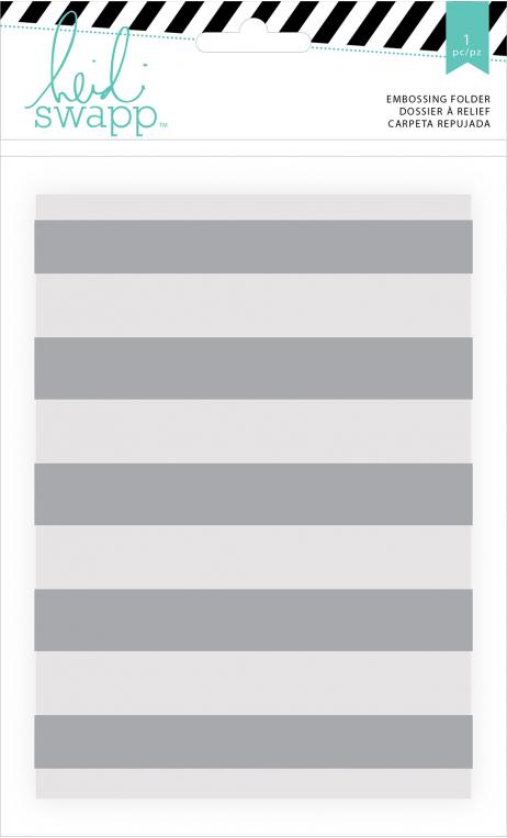 Embossing Folders - HS - Wanderlust - 5 x 7 - Stripe