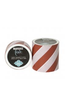 Marquee Tape - HS - Washi - 2" - Red Stripe - 9 Feet