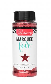 Marquee Glitter - HS - Chunky Glitter Jar - Red (3 oz)