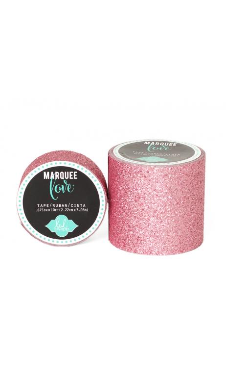 Marquee Tape - HS - Glitter - 2" - Pale Pink - 8 Feet
