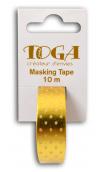 Masking tape or topos Blanco-10m