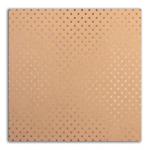 MahÃ© 30x30 - kraft & topos pequeÃ±os oro 1 hoja - Pack 10 h.