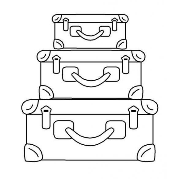 Rubber seal with wooden handle Suitcases