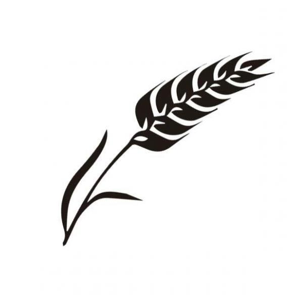 Sello de caucho con empuñadura de madera Espiga