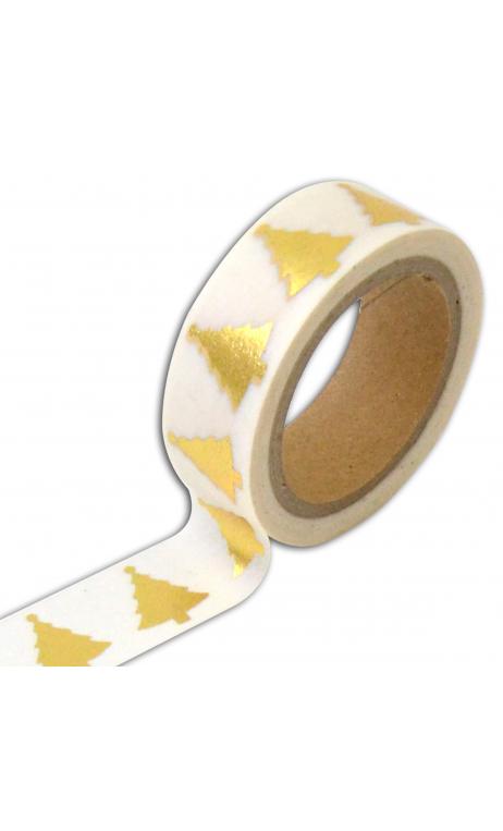 Masking tape abetos oro -10m