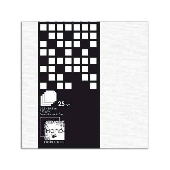 Glitter papel adhesivo 30x30 - Rosa pastel 10f.