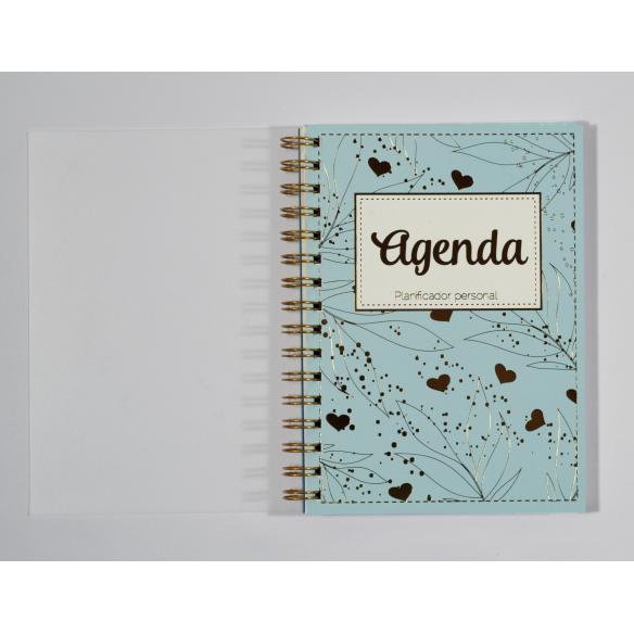 Agenda AZUL Pega Papel o Tijeras
