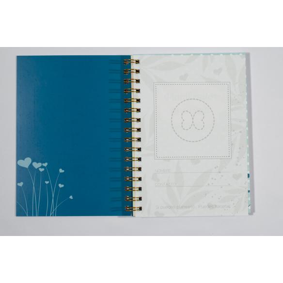 Agenda AZUL Pega Papel o Tijeras