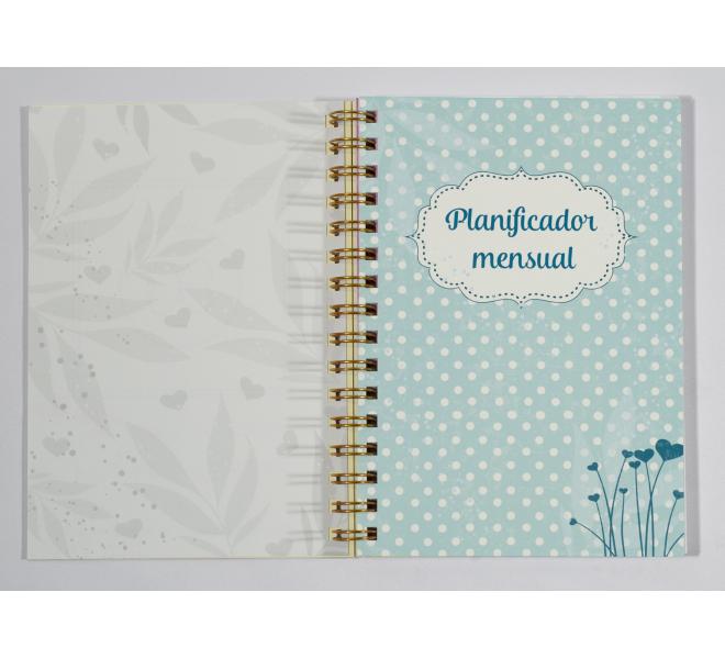 Agenda ROSA Pega Papel o Tijeras