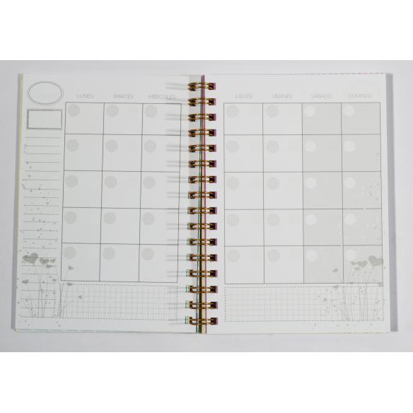 Agenda AZUL Pega Papel o Tijeras