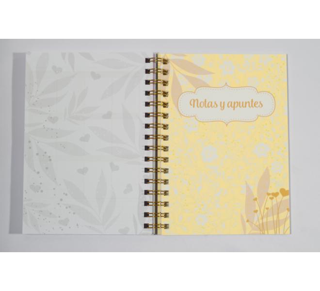 Agenda AZUL Pega Papel o Tijeras