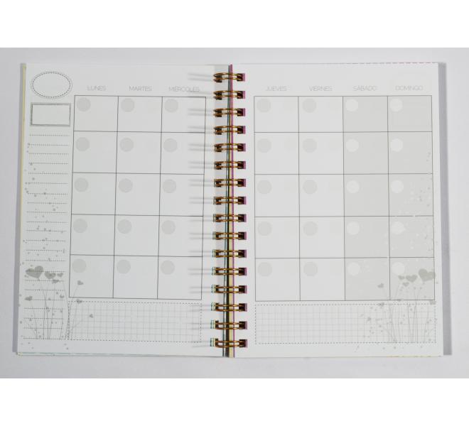 Agenda AMARILLO Pega Papel o Tijeras