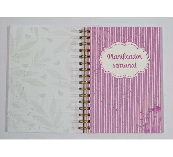 Agenda AMARILLO Pega Papel o Tijeras