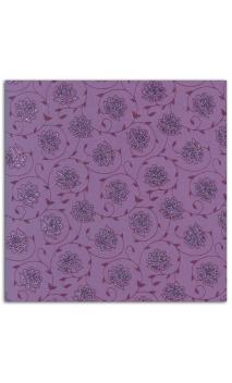 Rollos Or de Bombay 38x56 Violeta flores