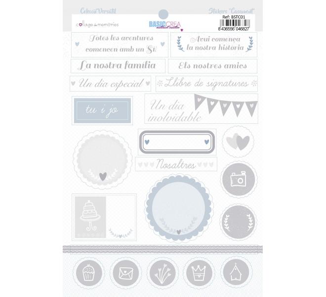 Sitckers per a projectes de Casament