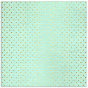 MahÃ©2 30x30 - mint green & pois or 1f.