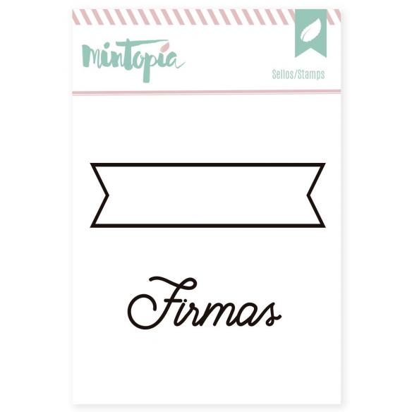 Sellos acrílicos Firmas 5 cm x 5 cm