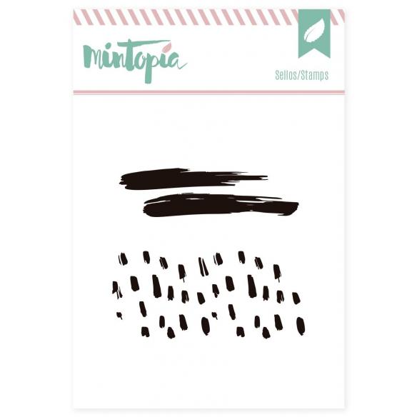 Sellos acrílicos Mixed Media 1 5 cm x 5 cm