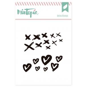 Mixed Media acrylic seals 2 5 cm x 5 cm