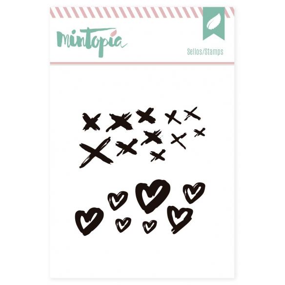 Mixed Media acrylic seals 2 5 cm x 5 cm