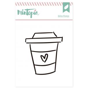 Acrylic coffee-addicted seals 5cm x 5cm