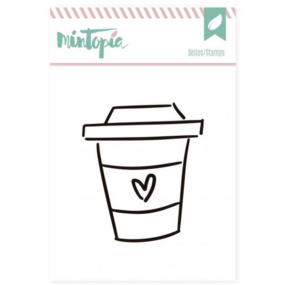 Acrylic coffee-addicted seals 5cm x 5cm