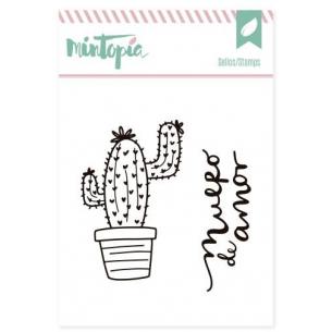 Cactus acrylic seals 2 5 cm x 5 cm