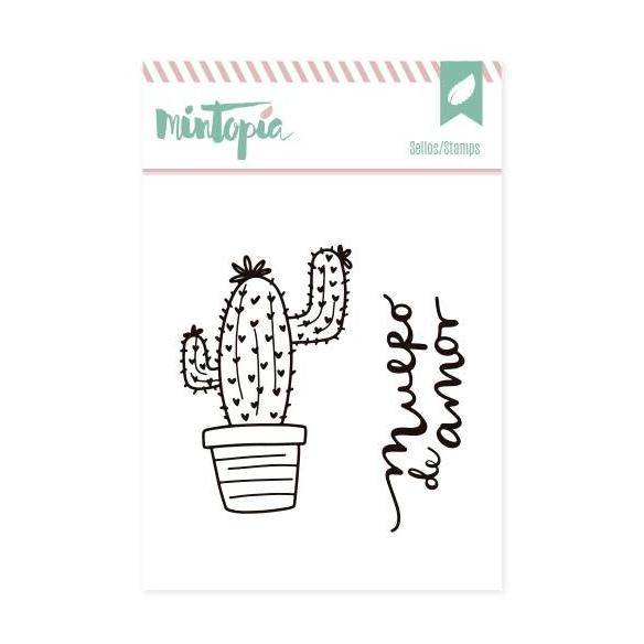 Cactus acrylic seals 2 5 cm x 5 cm