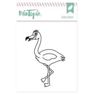 Sellos acrílicos Flamenco 5 cm x 5 cm