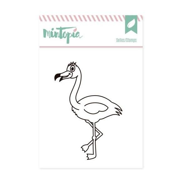 Flamenco acrylic seals 5 cm x 5 cm