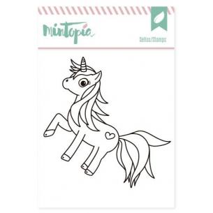 Sellos acrílicos Unicornio 6 cm x 7 cm