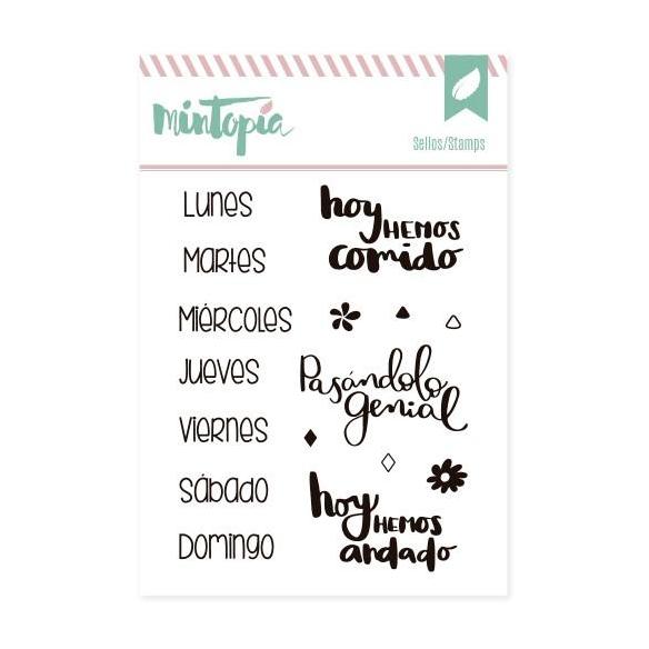 Sellos acrílicos Documentando 7 cm x 9 cm