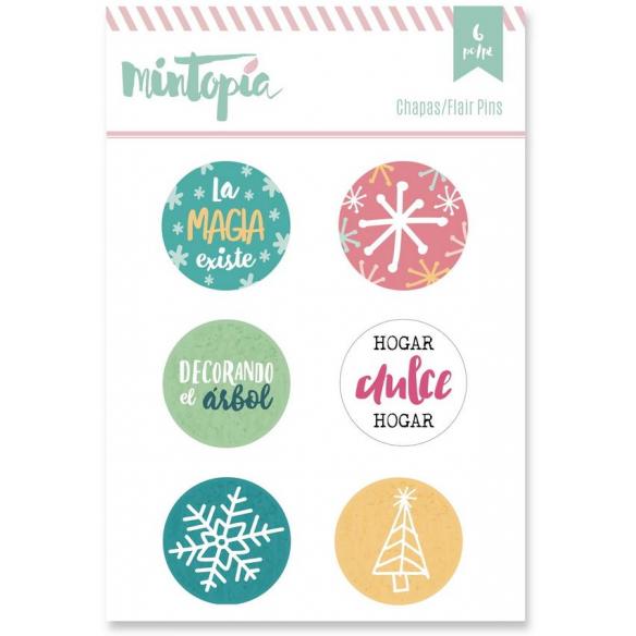 Set de chapas Magia 6 piezas