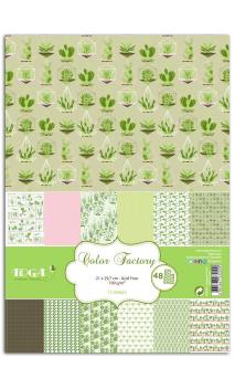 Color factory - A4 - 48 sheets Oh my Green