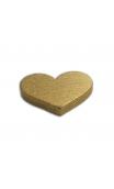Assorted 25 confetis wood Golden Hearts