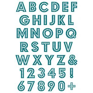 Sello de silicona abc \/ numb., pequeño 15,5/24,5 cm