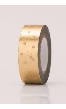 Washi Tape  confetti oro hot foil